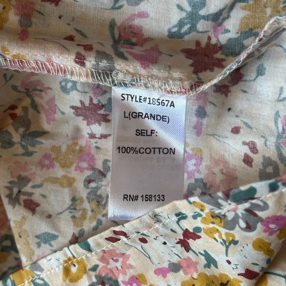 Staccato Multicolor Floral Blouse - Picture 6 of 6